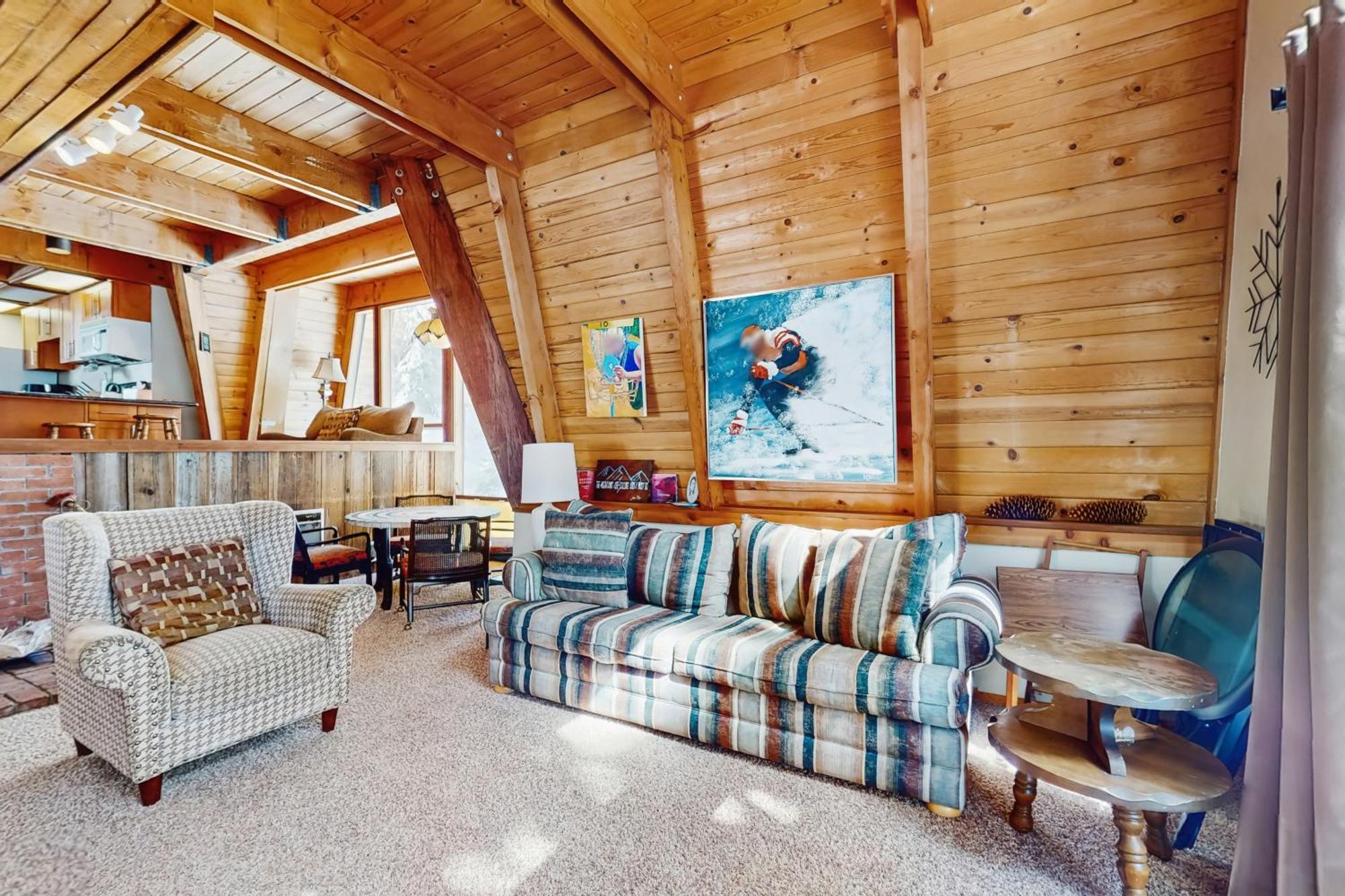 Retro Family Gathering Home In Tahoe Donner Траки Экстерьер фото